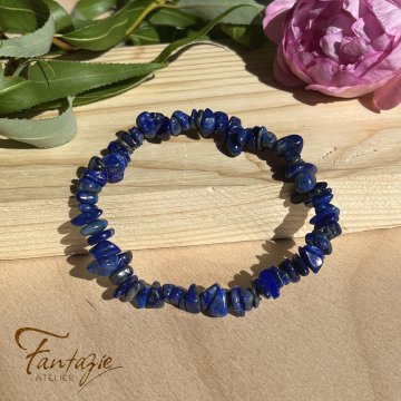 Náramek z minerálů - lapis lazuli